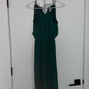 Green Maxi Sweet Storm dress